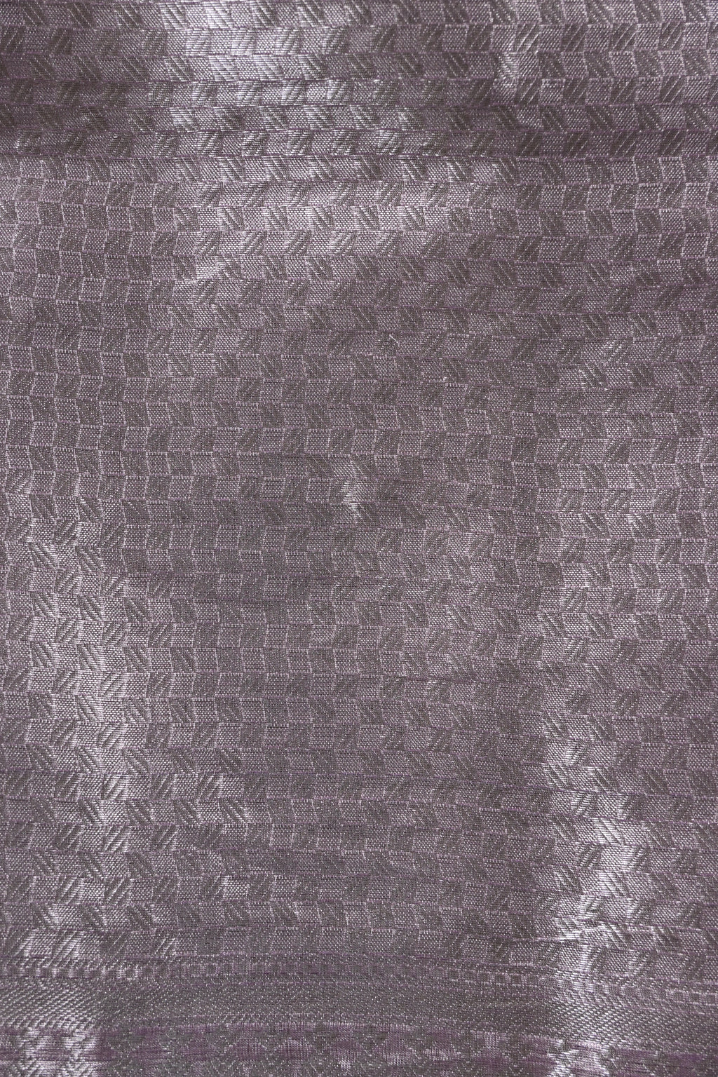 Baby Lilac Pure Banarasi Molten Tissue Silk Saree