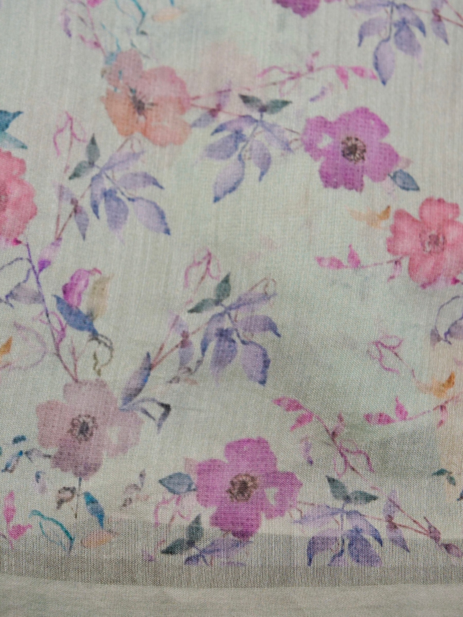 Handwoven Pastel Green Banarasi Organza Silk Saree