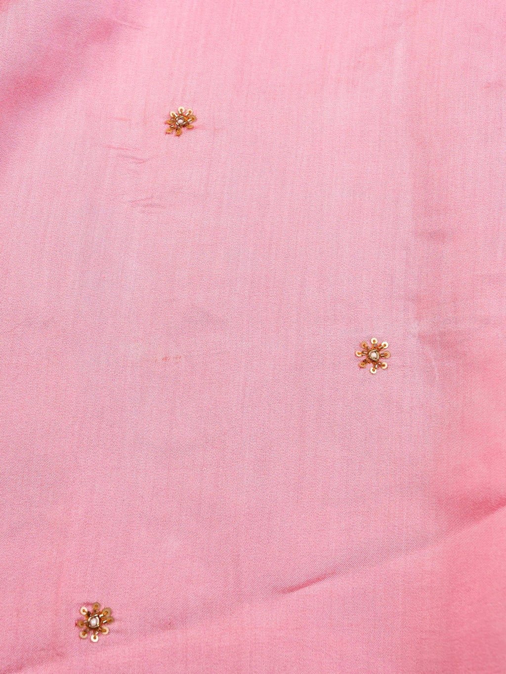 Handwoven Baby Pink Banarasi Organza Silk Saree