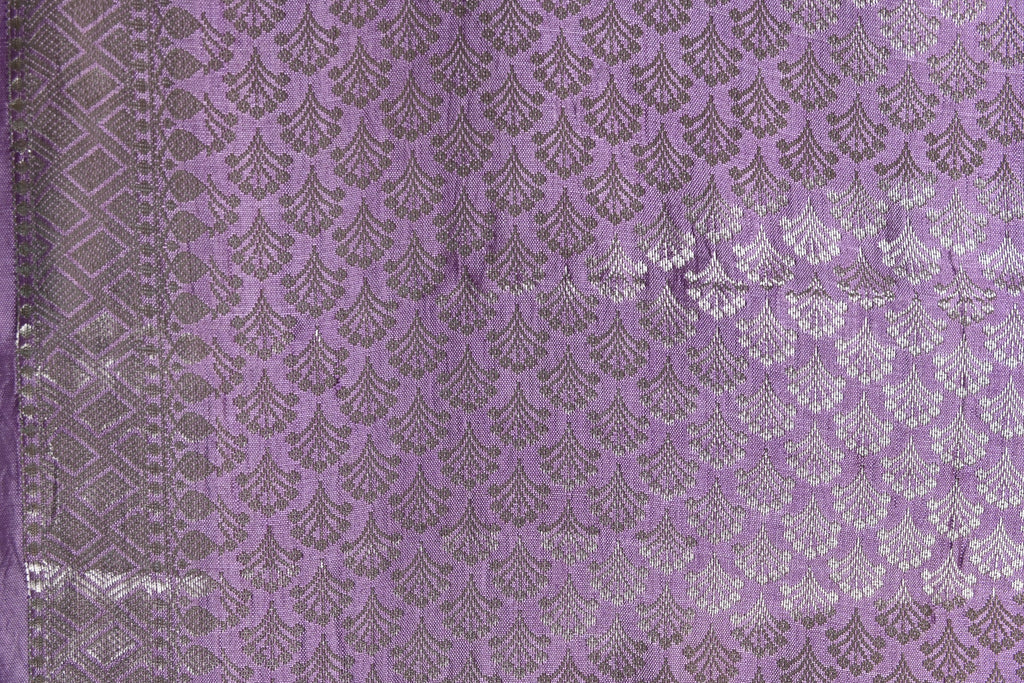 Dual Tone Pure Banarasi Katan Silk Saree