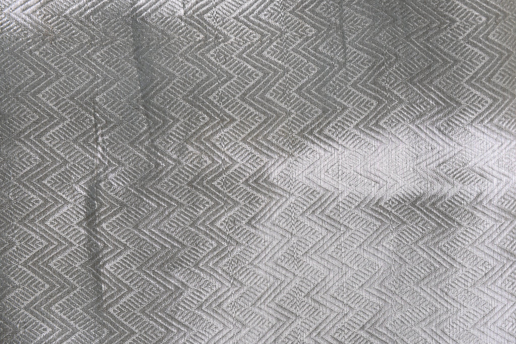 Baby Pista Green Pure Banarasi Molten Tissue Silk Saree