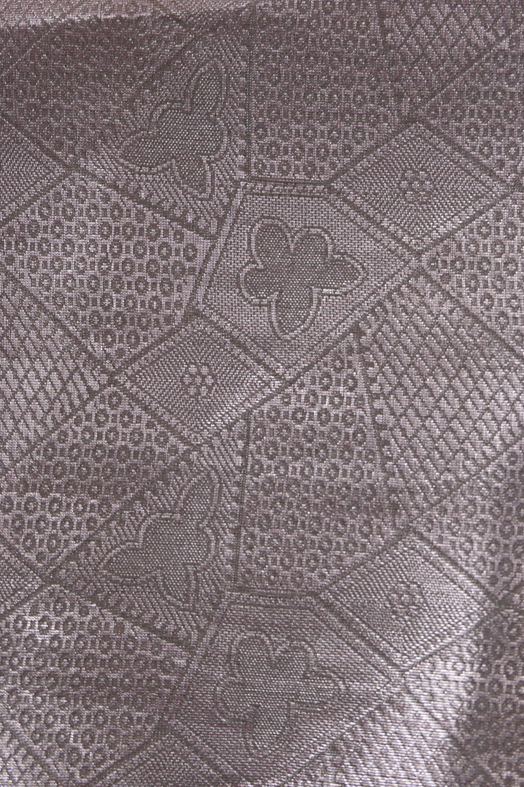 Baby Lilac Pure Banarasi Molten Tissue Silk Saree