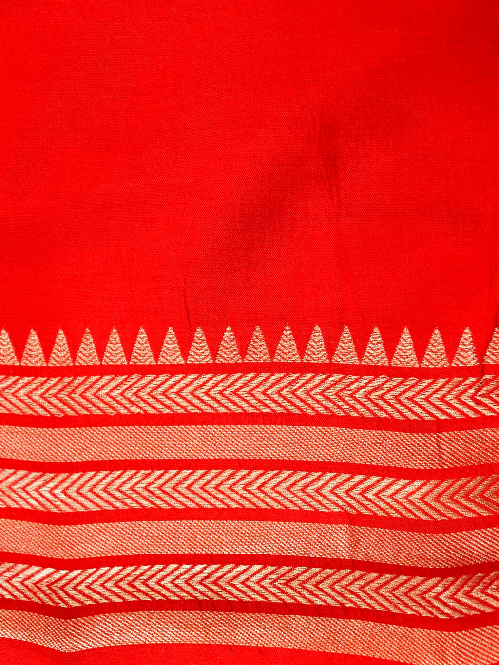 Handwoven Red Banarasi Katan Soft Tissue Silk Saree