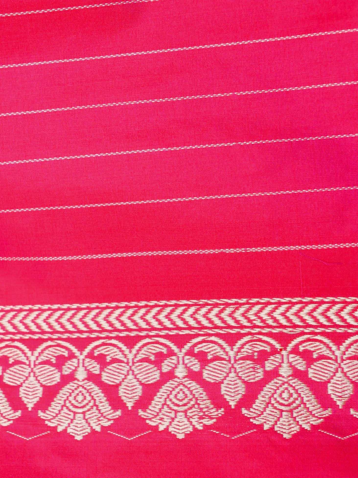 Handwoven Pink Banarasi Katan Silk Saree
