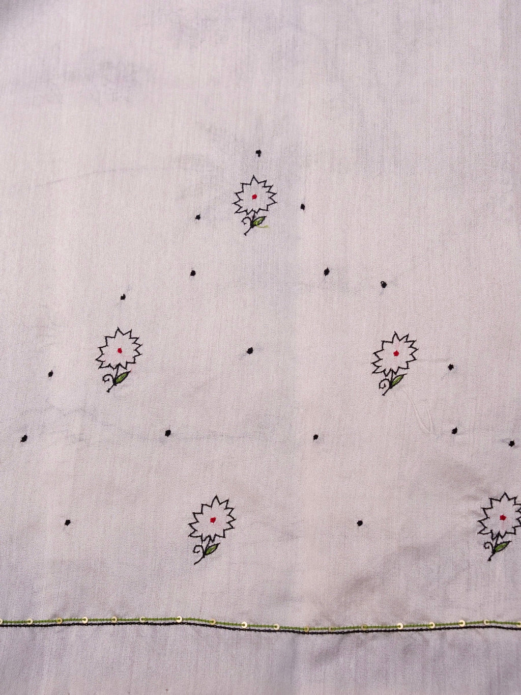 Handwoven White Banarasi Organza Silk Saree