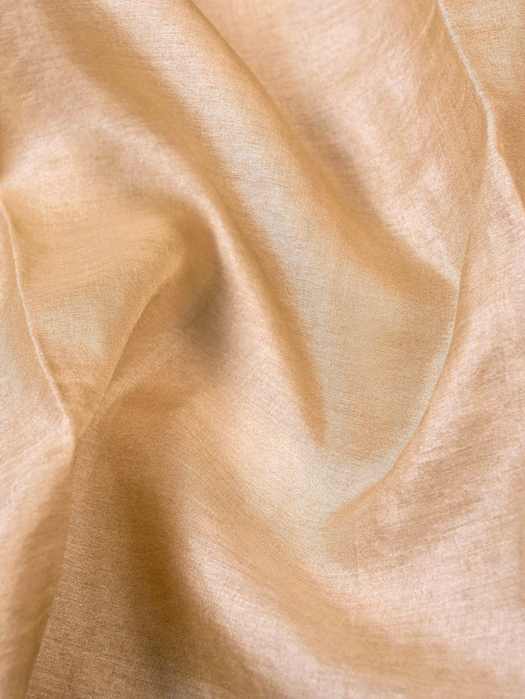 Handwoven Cream Banarasi Tussar Silk Saree