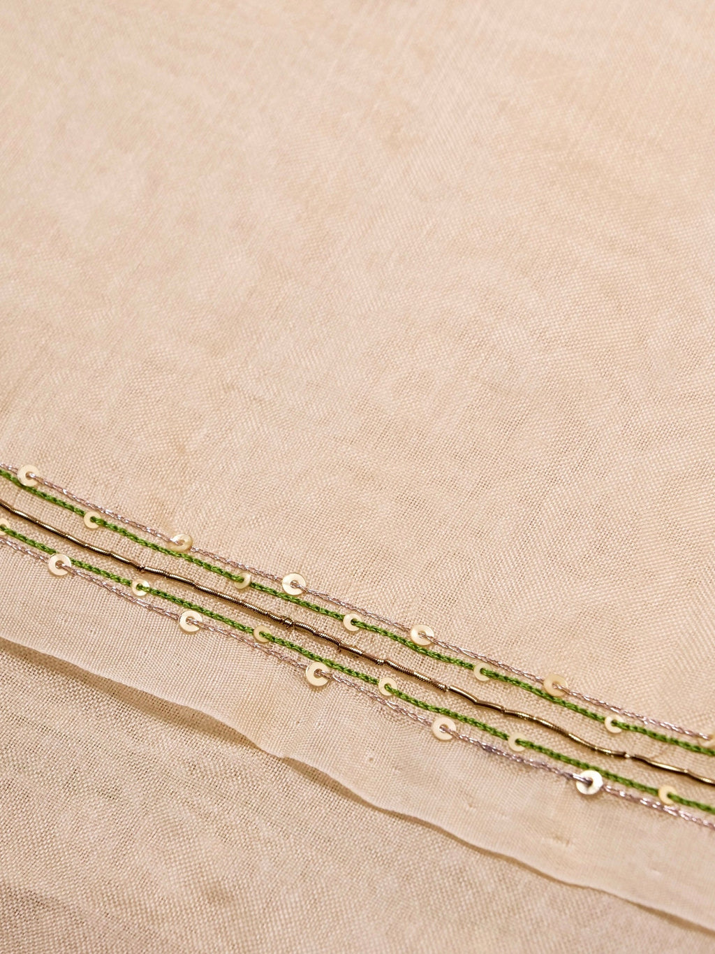 Handwoven Ivory Banarasi Organza Silk Saree