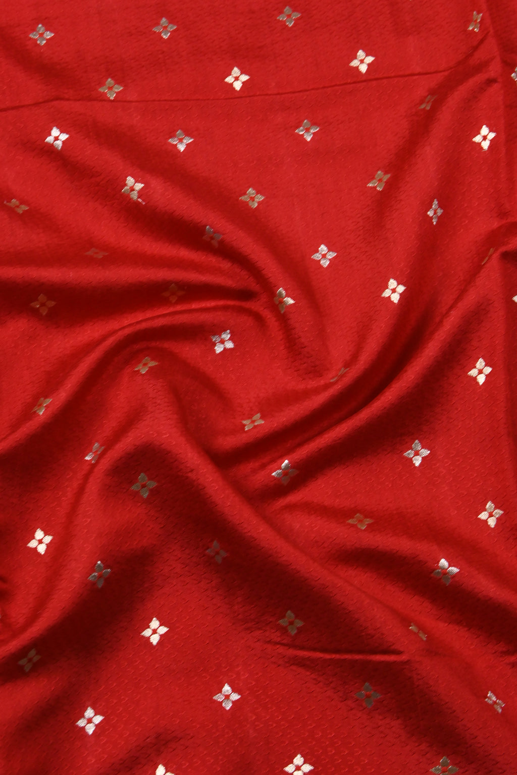 Red Pure Banarasi Katan Silk Saree