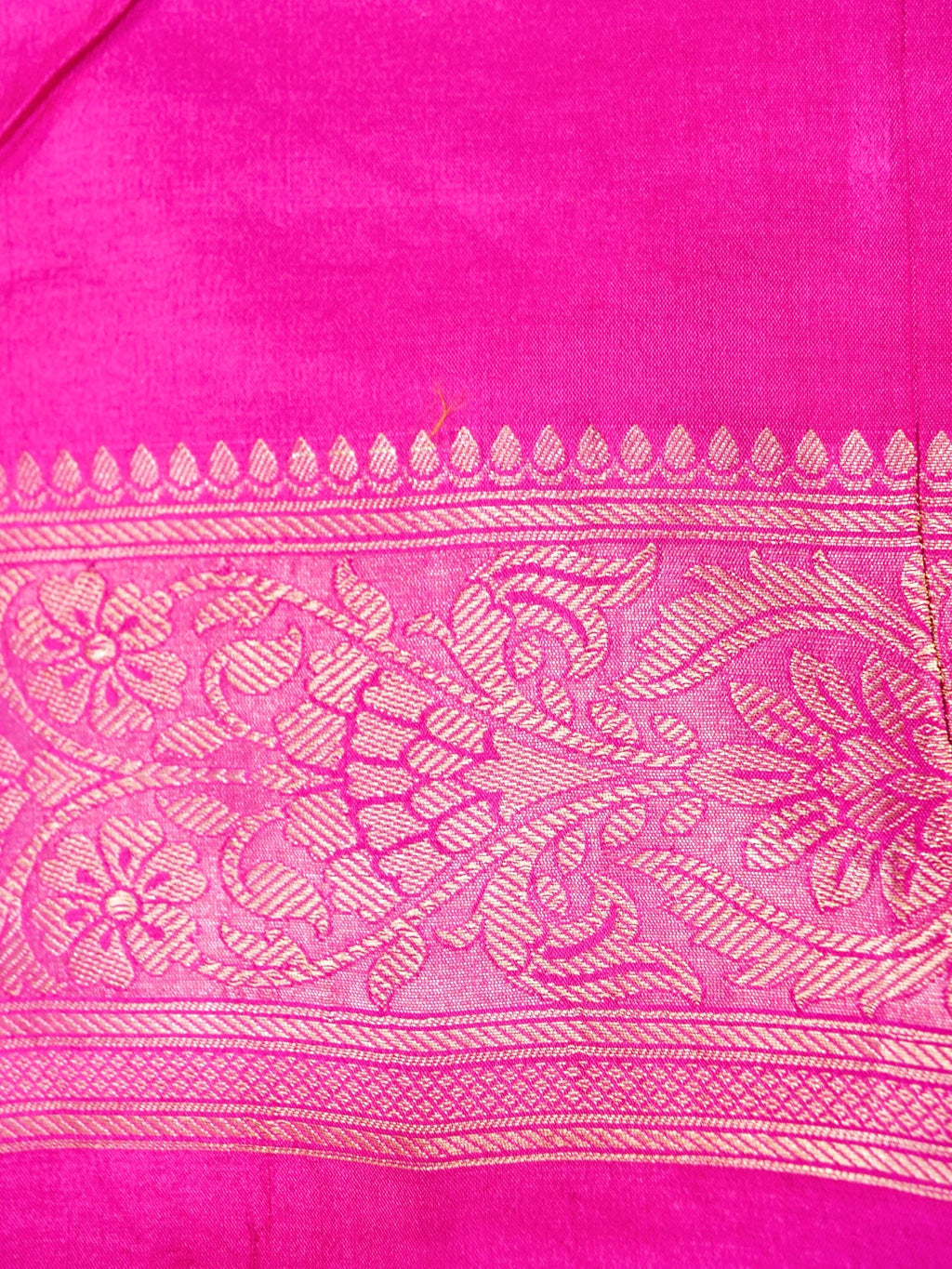 Handwoven Pink Banarasi Katan Soft Tissue Silk Saree